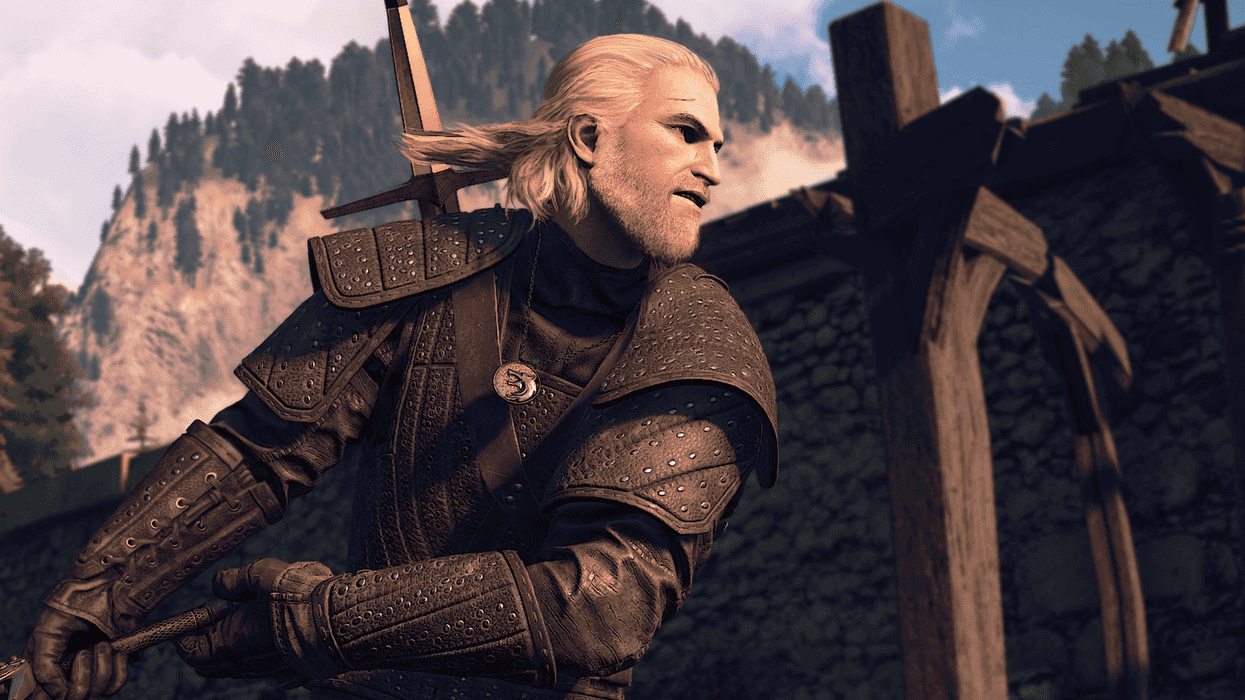An official screenshot of Geralt in The Witcher 3 Wild Hunt