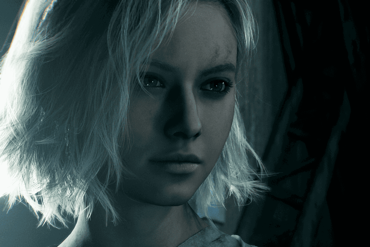 An official screenshot of Grace Ashcroft from Resident Evil Requiem