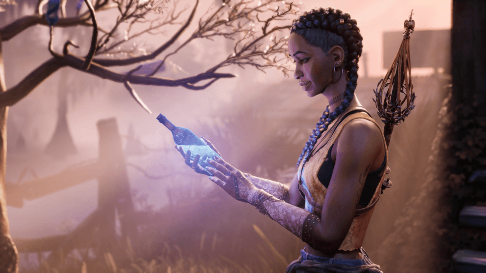 An official screenshot of Hazel in South of Midnight