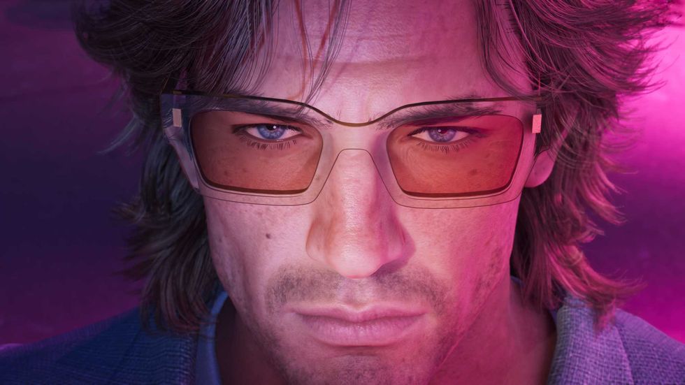 An official screenshot of Jason Duval from GTA 6 Vintage Vice City Pack
