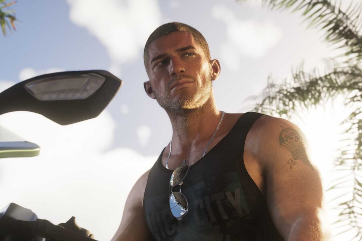 An official screenshot of Jason Duval from GTA 6