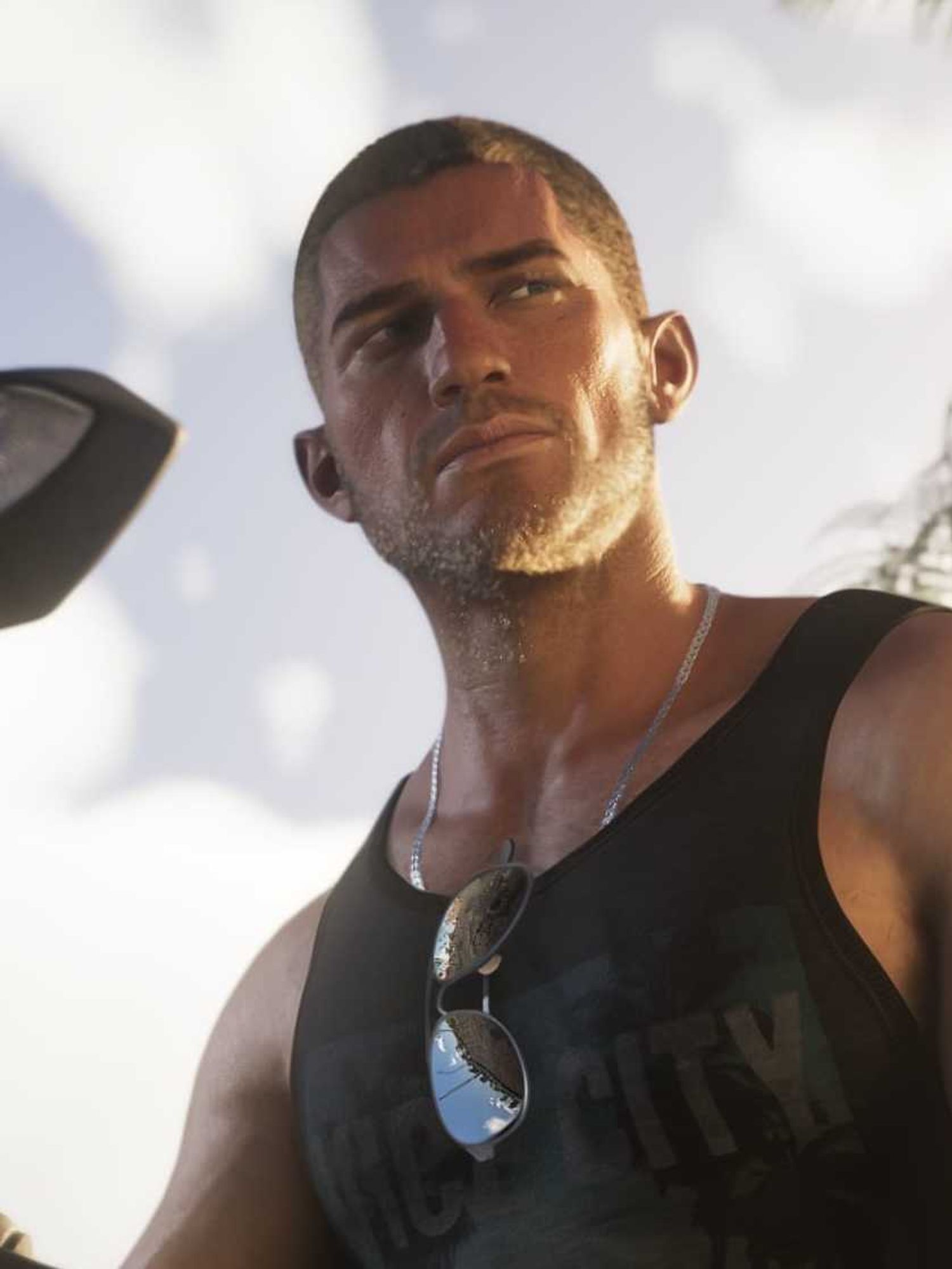 An official screenshot of Jason Duval from GTA 6