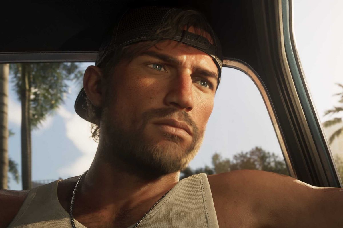 An official screenshot of Jason Duval from GTA 6