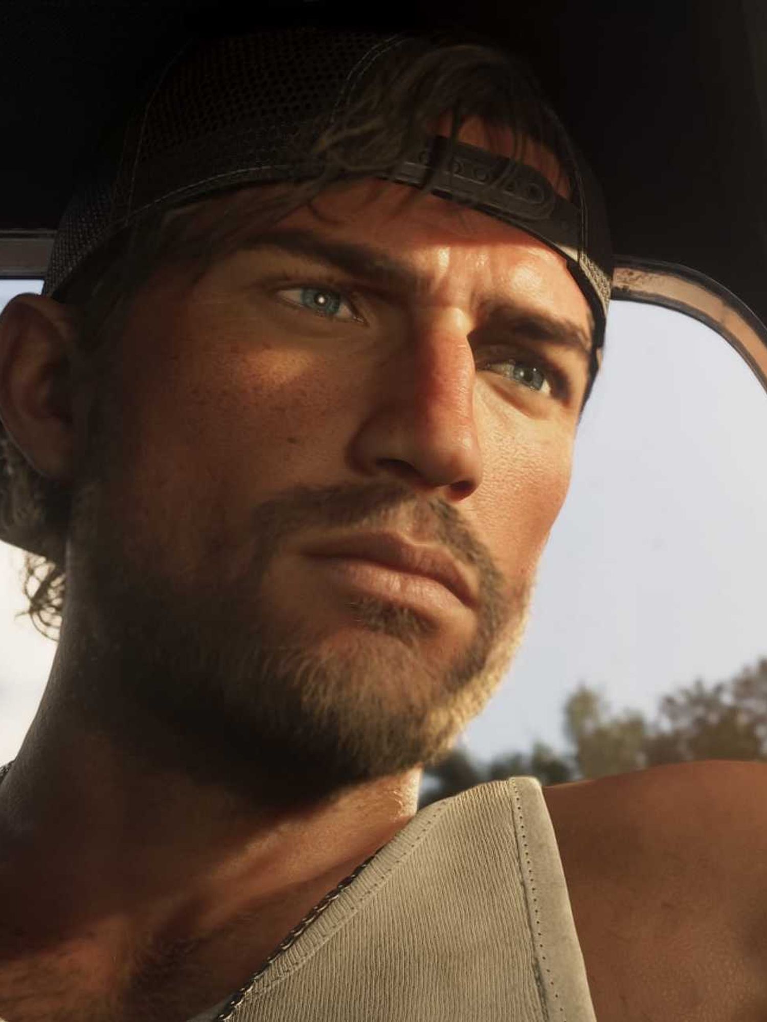 An official screenshot of Jason Duval from GTA 6