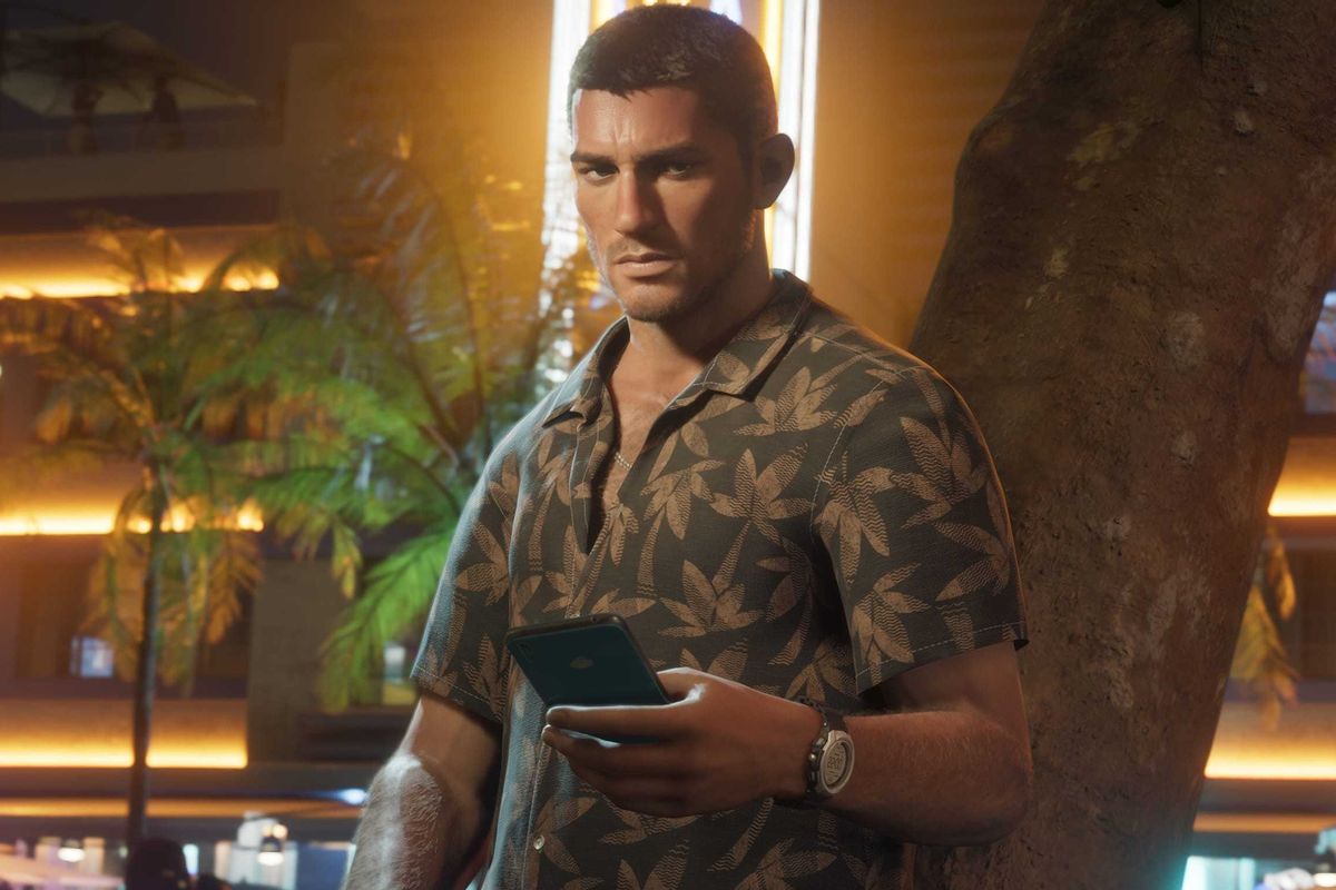 An official screenshot of Jason Duval in GTA 6