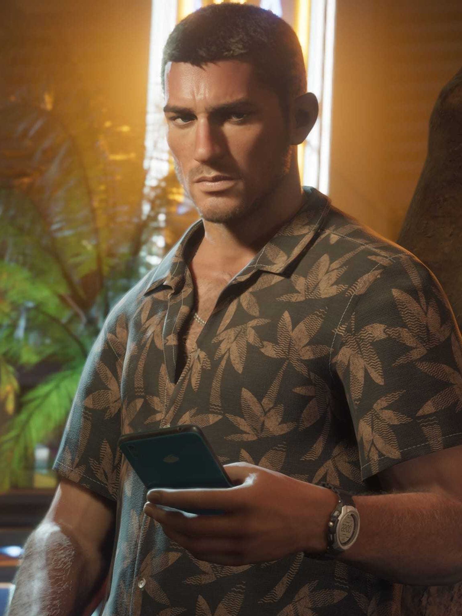 An official screenshot of Jason Duval in GTA 6