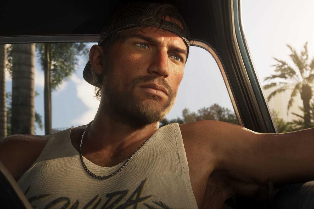 An official screenshot of Jason Duval in GTA 6