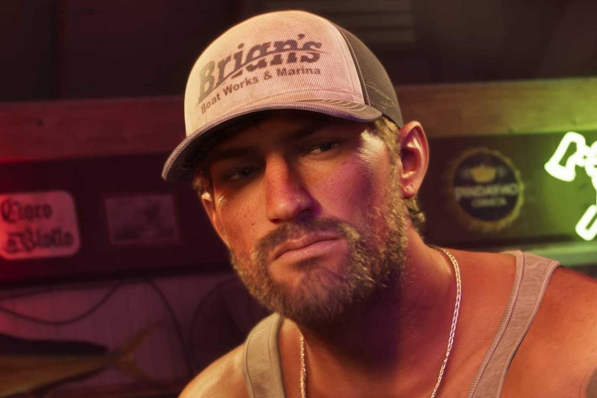 An official screenshot of Jason Duval in GTA 6