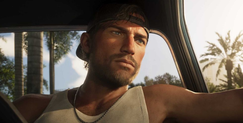 An official screenshot of Jason Duval in GTA 6