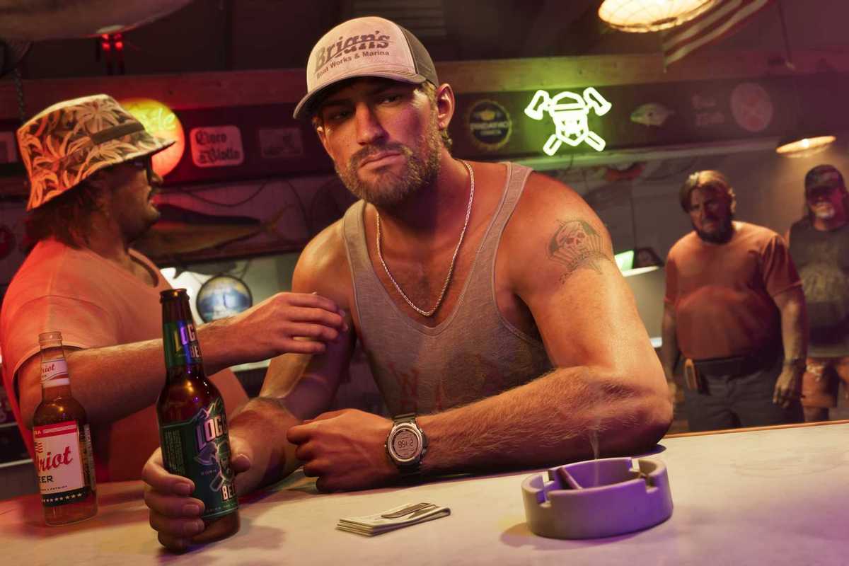 An official screenshot of Jason Duval in GTA 6