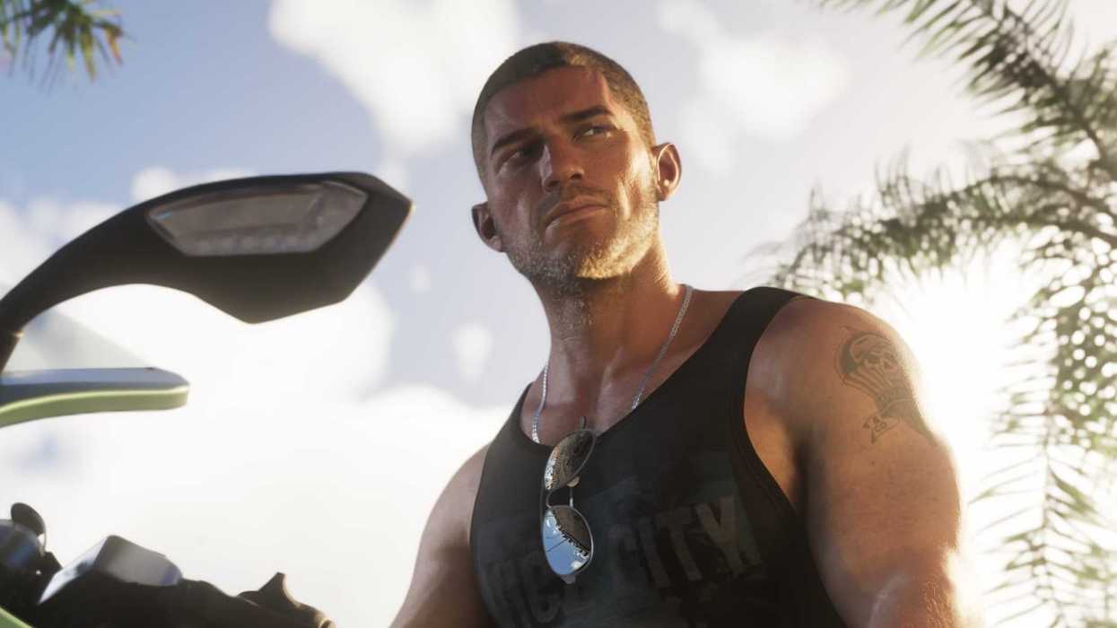 An official screenshot of Jason Duval in GTA 6