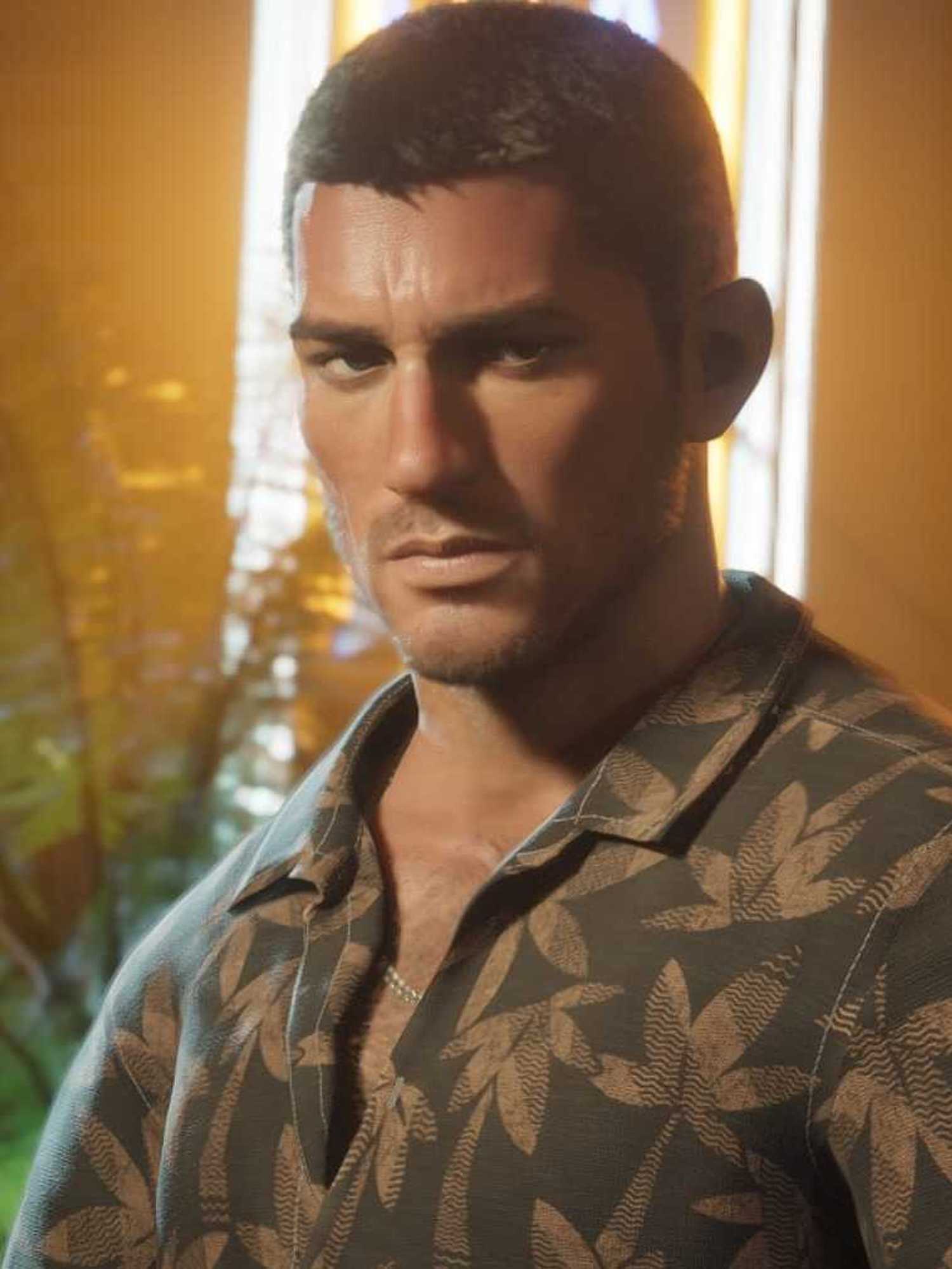 An official screenshot of Jason Duval in GTA 6