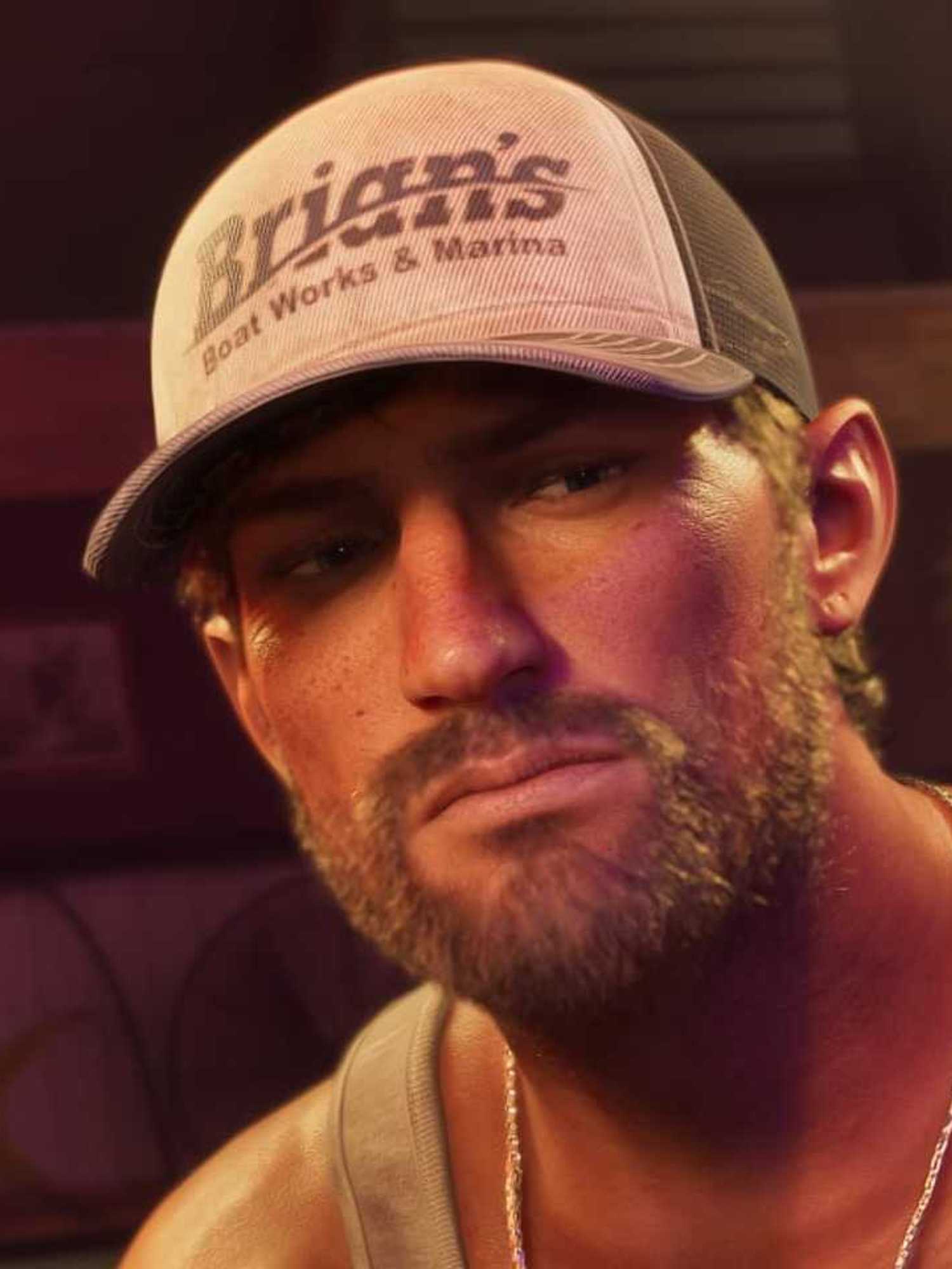 An official screenshot of Jason Duval in GTA 6