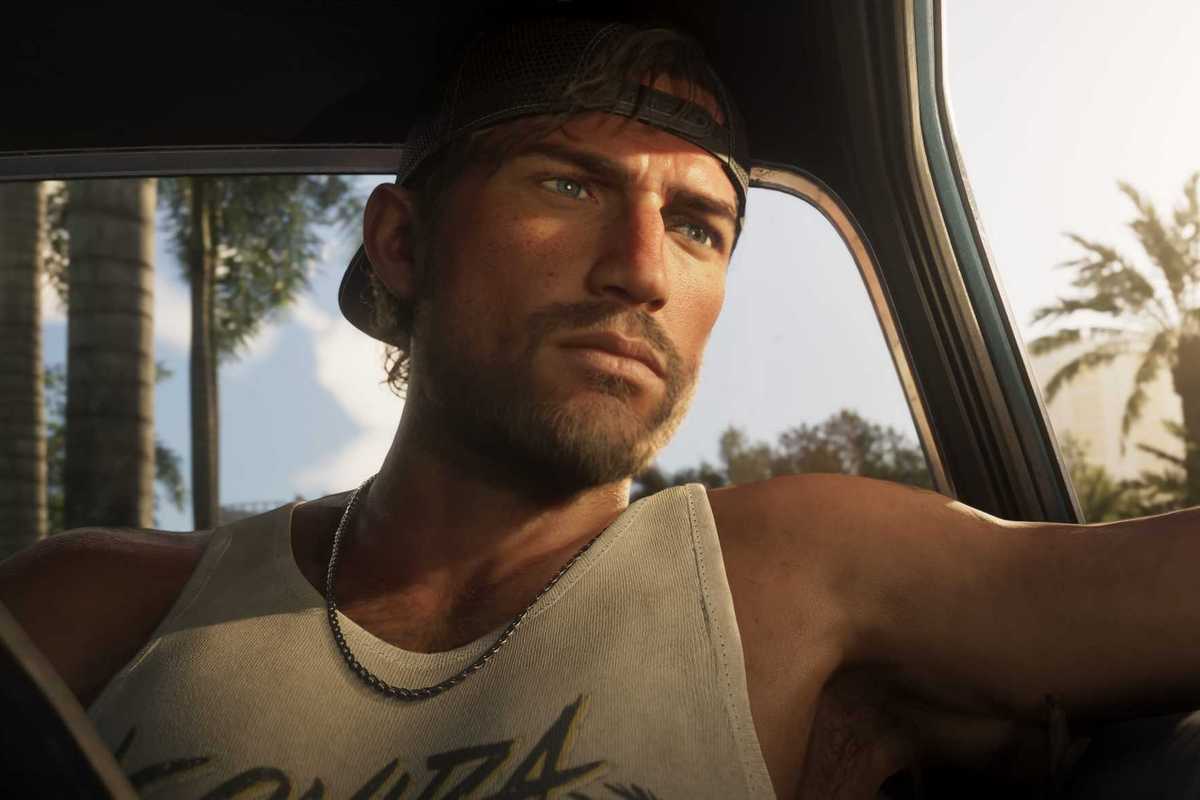 An official screenshot of Jason Duval in GTA 6