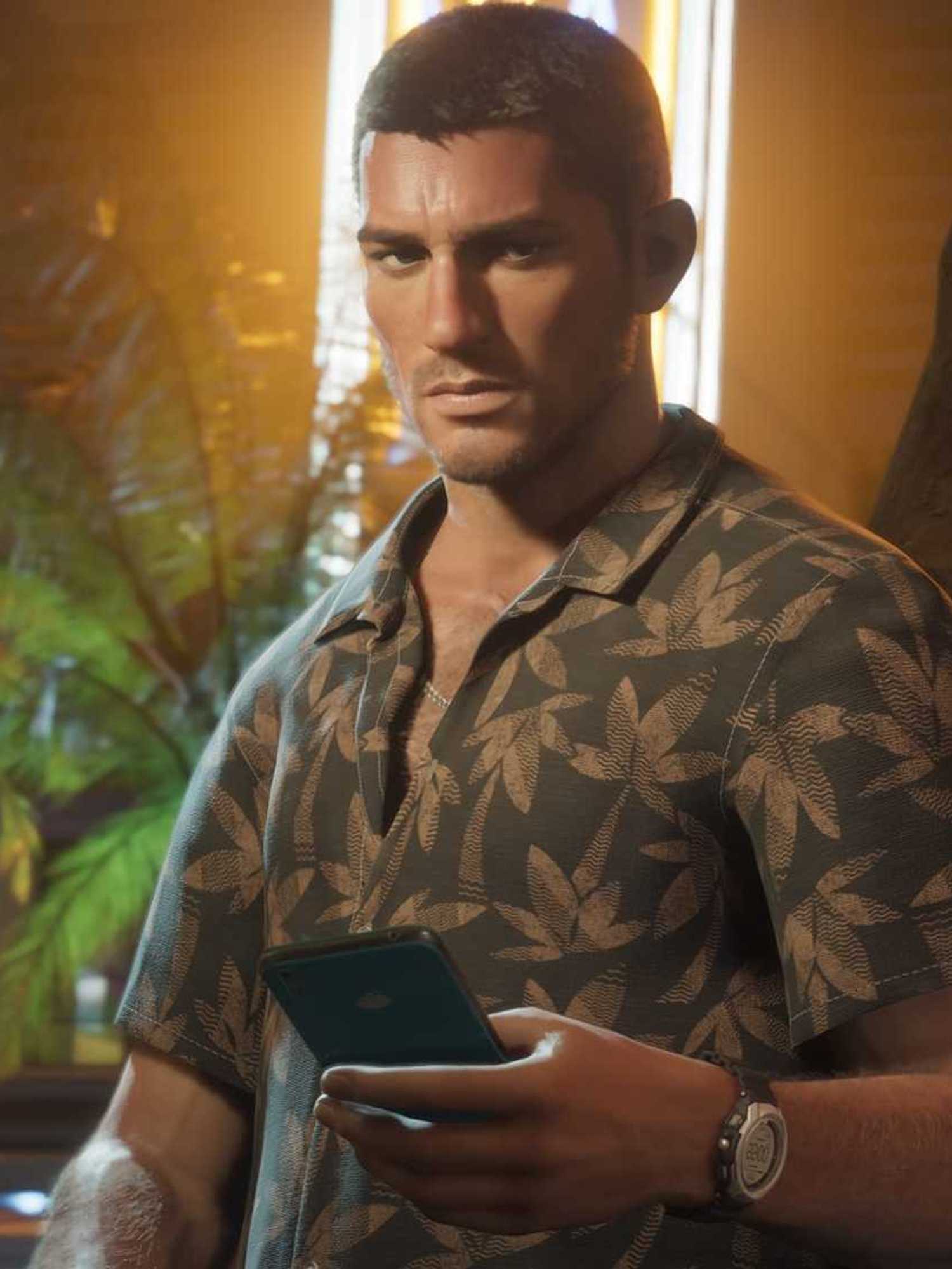 An official screenshot of Jason Duval in GTA 6