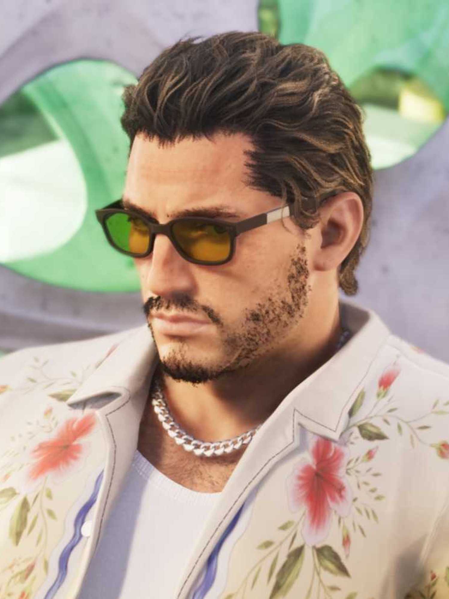 An official screenshot of Jason Duval in GTA 6