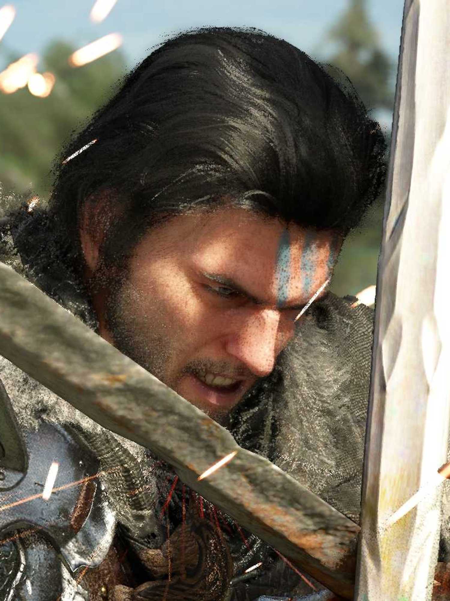 An official screenshot of Kliff Macduff in Crimson Desert