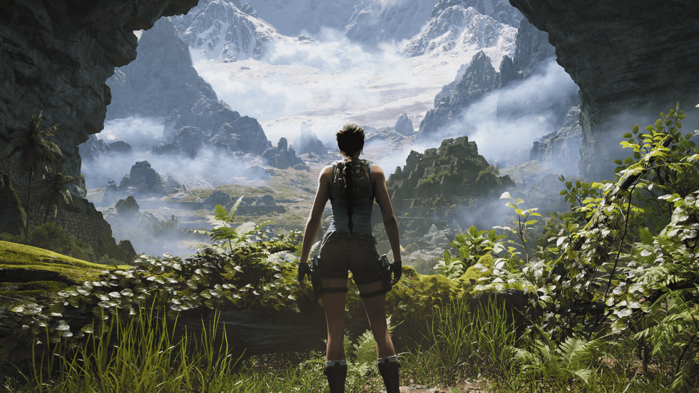 An official screenshot of Lara Croft in Tomb Raider: Legacy of Atlantis