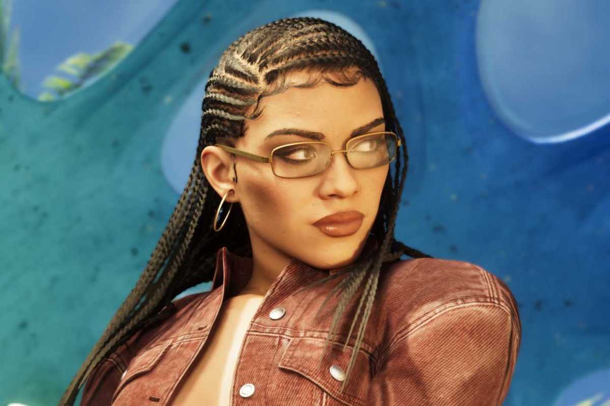 An official screenshot of Lucia Caminos from GTA 6 Ultimate Edition