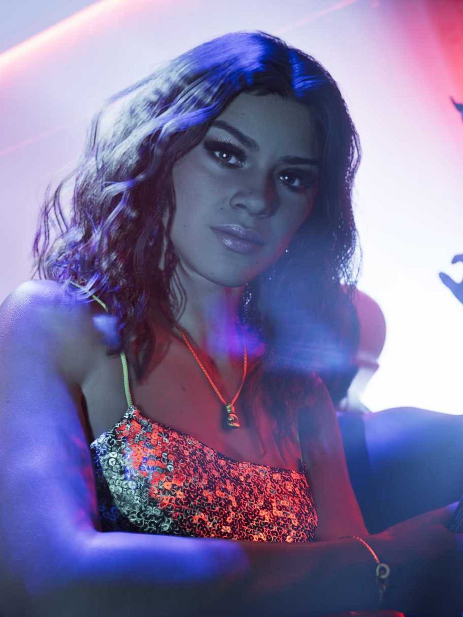 An official screenshot of Lucia Caminos from GTA 6