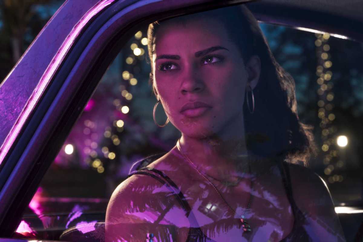 An official screenshot of Lucia Caminos from GTA 6