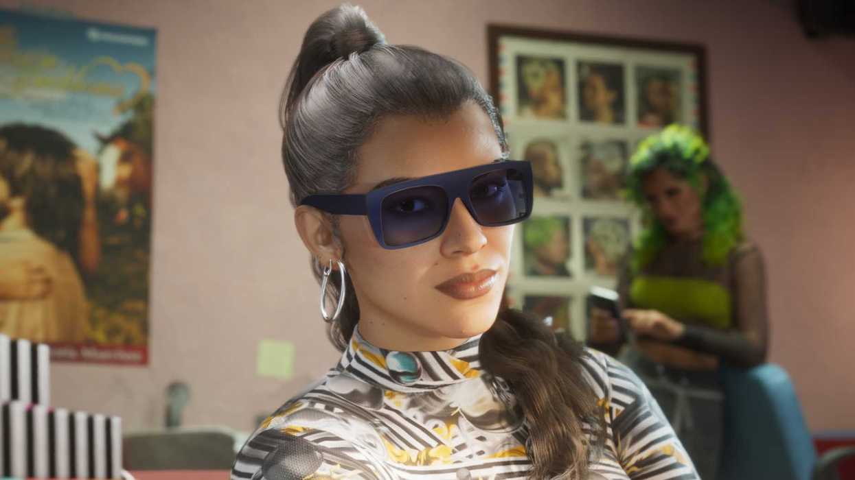 An official screenshot of Lucia Caminos in GTA 6 Ultimate Edition