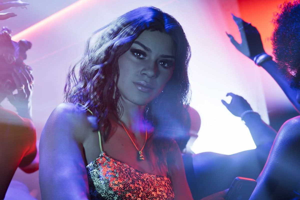 An official screenshot of Lucia Caminos in GTA 6