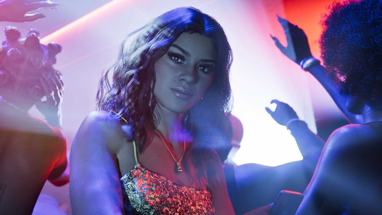 An official screenshot of Lucia Caminos in GTA 6