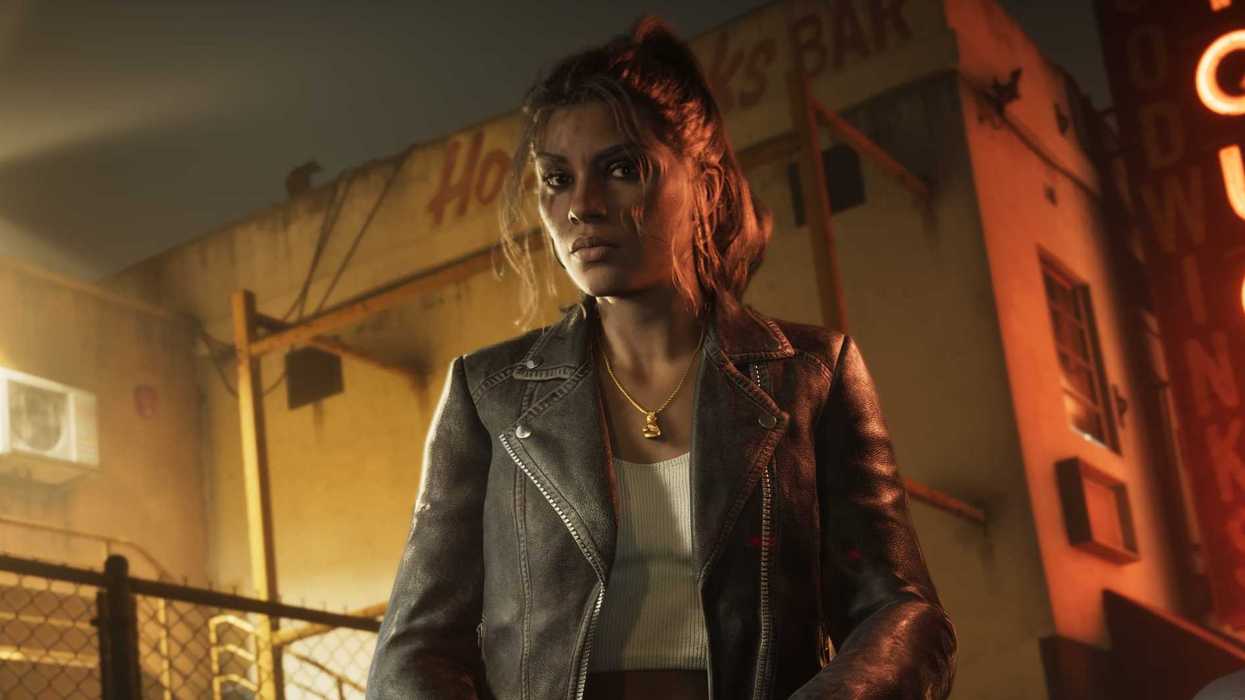 An official screenshot of Lucia Caminos in GTA 6