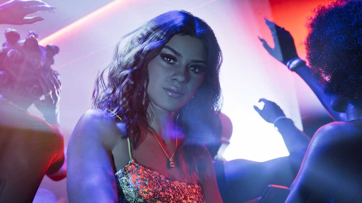 An official screenshot of Lucia Caminos in GTA 6