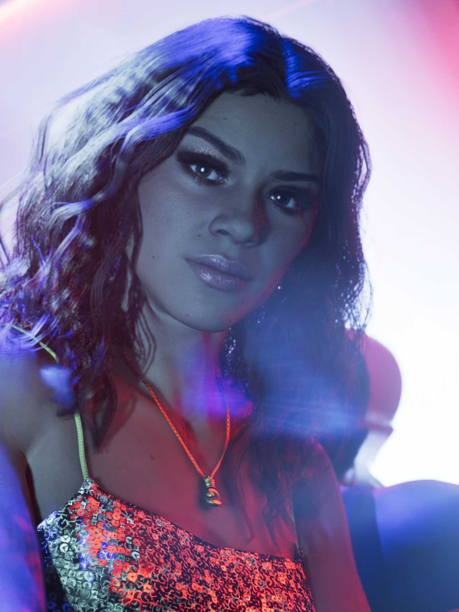 An official screenshot of Lucia Caminos