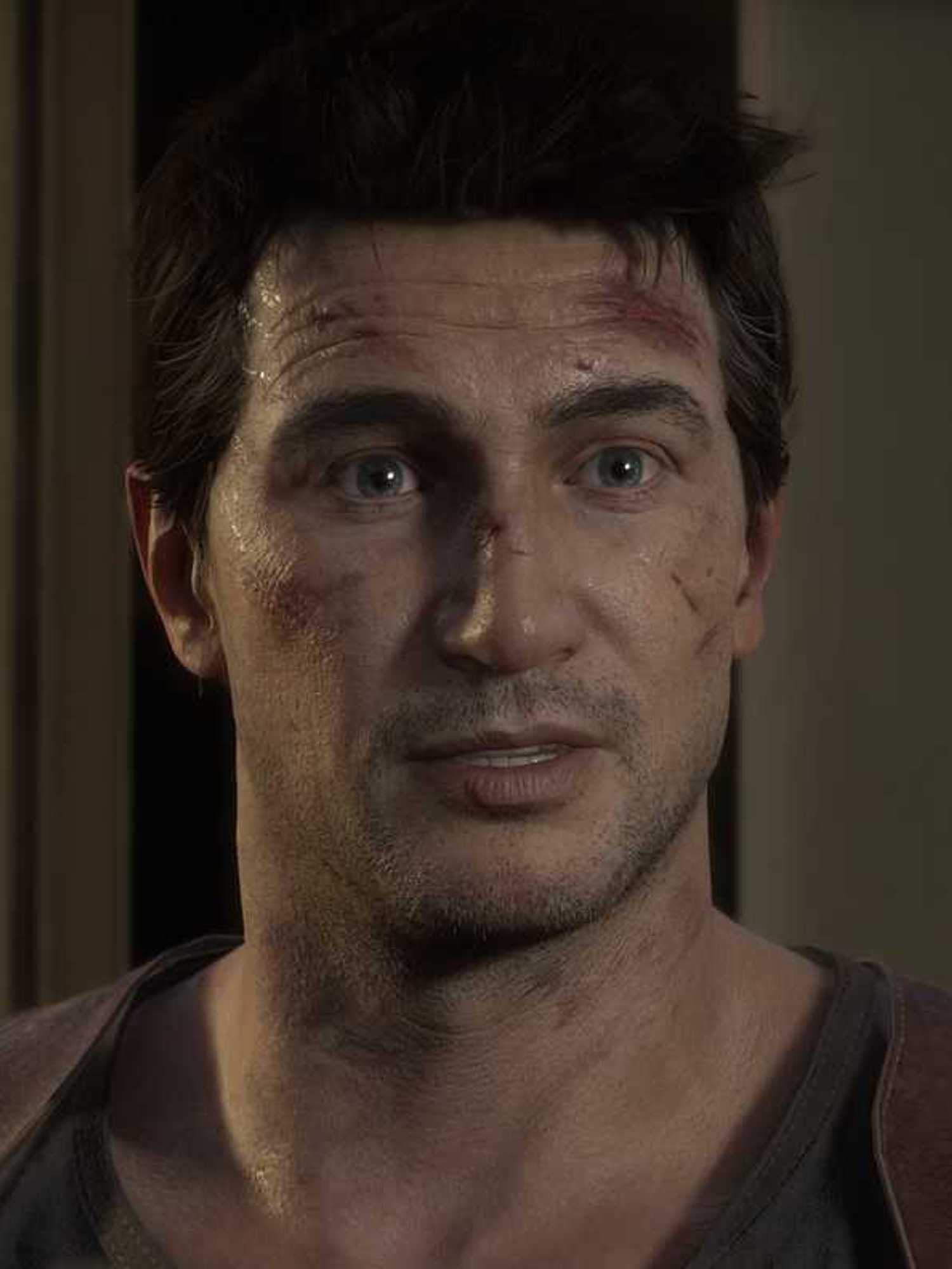 An official screenshot of Nathan Drake from Uncharted 4 A Thief's End