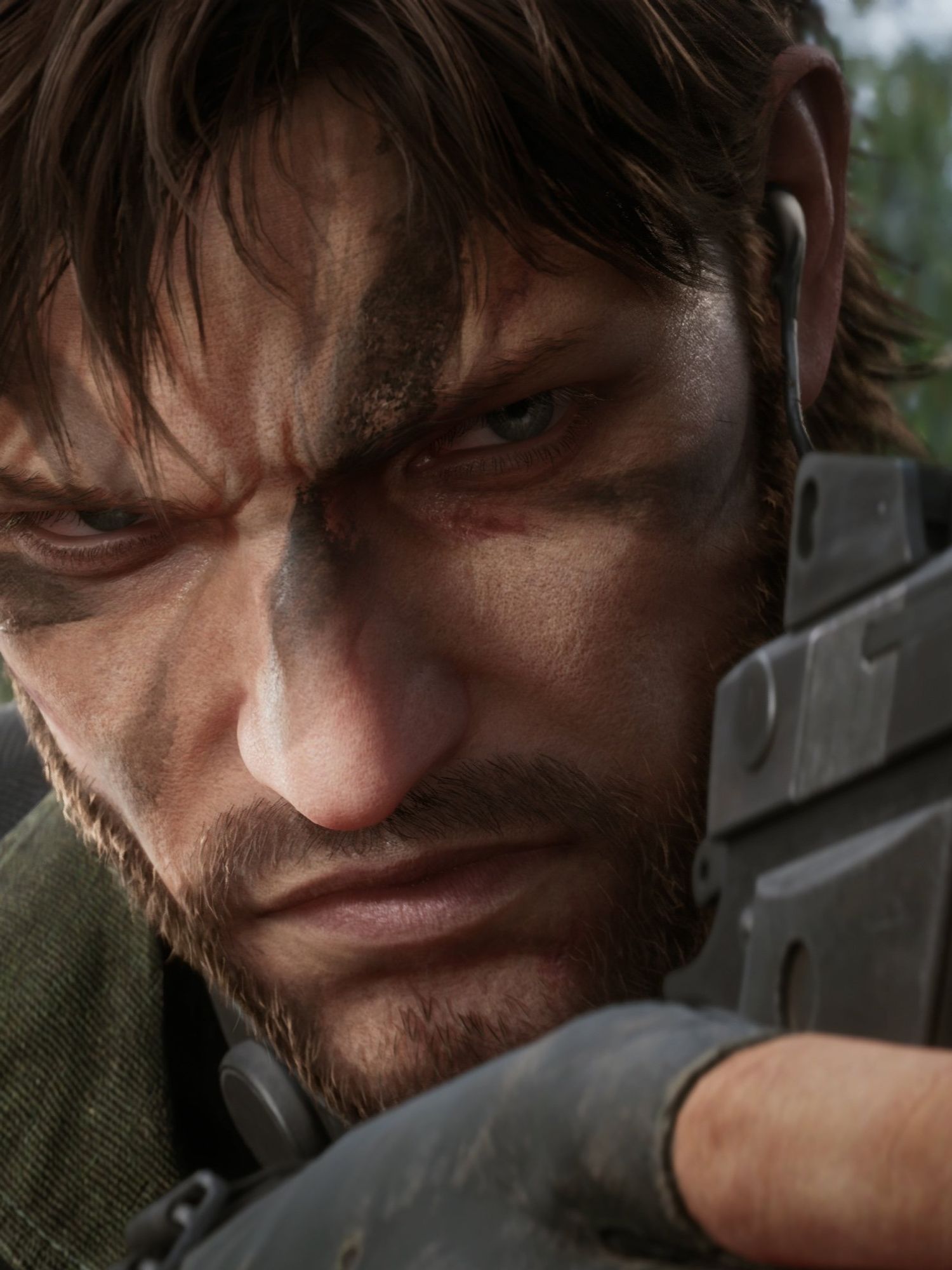 An official screenshot of Snake in Metal Gear Solid Delta Snake Eater