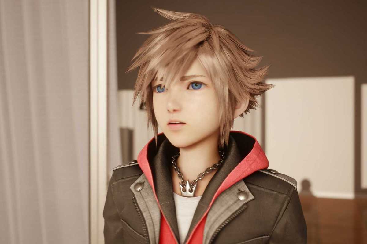 An official screenshot of Sora in Kingdom Hearts 4
