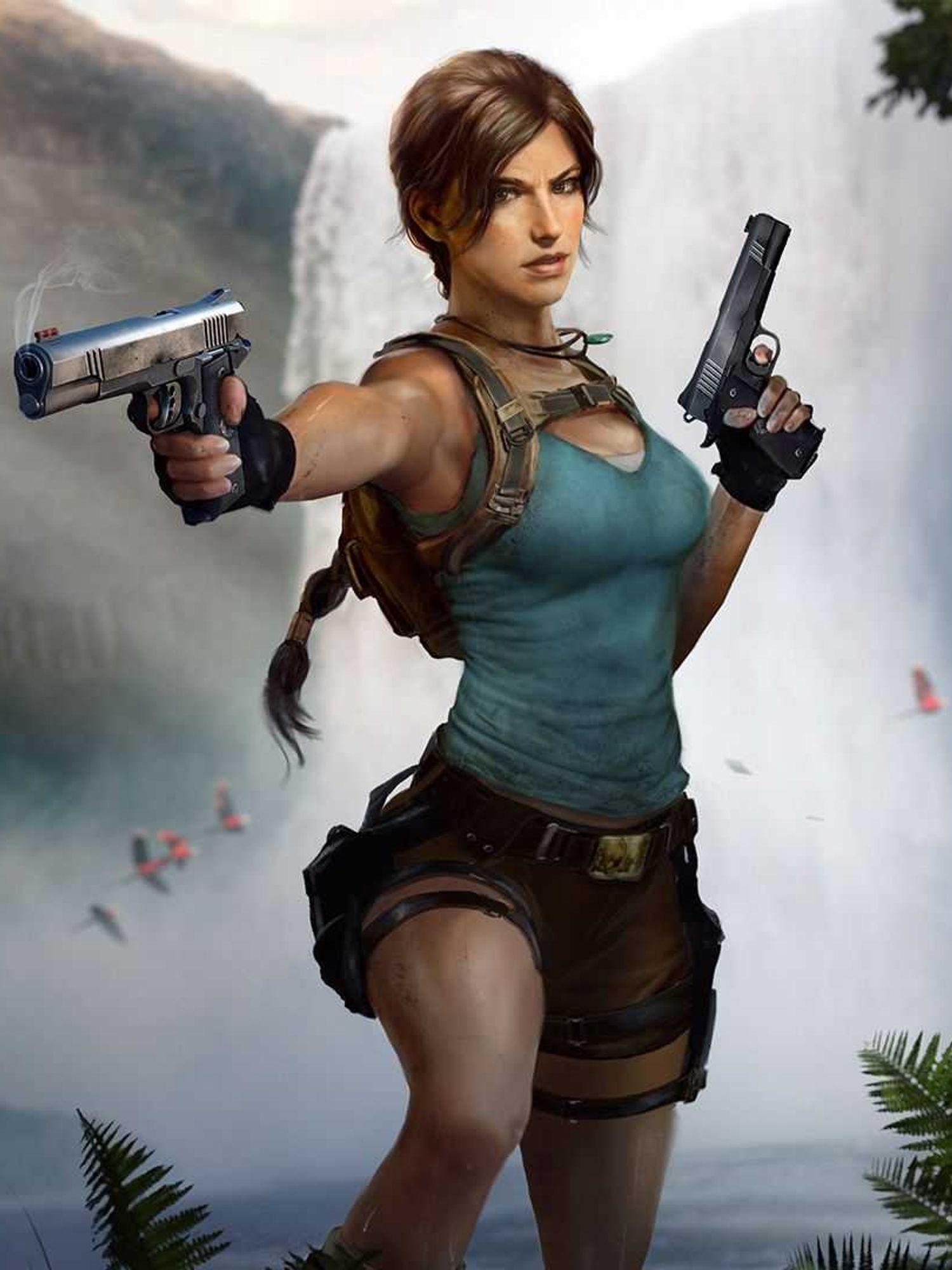 An official screenshot of the latest unified Lara Croft