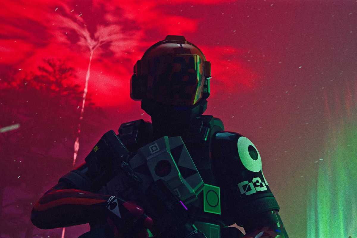 An official screenshot of the Sentinel shell in Marathon
