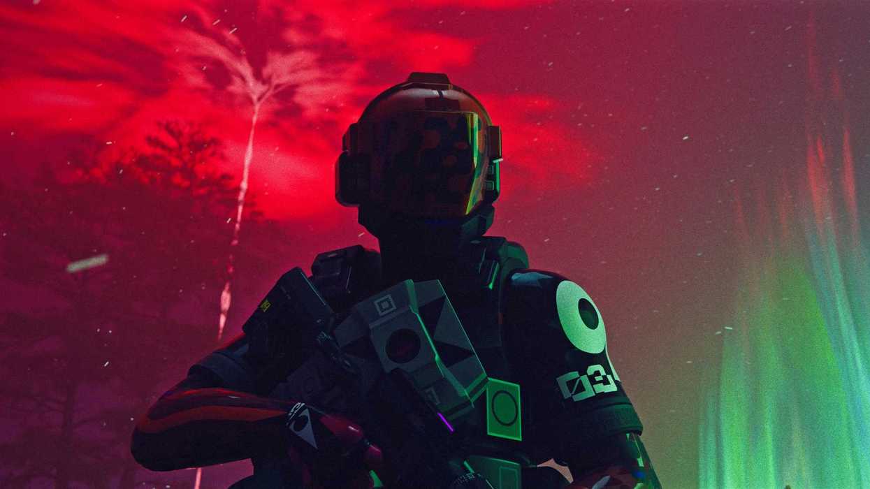 An official screenshot of the Sentinel shell in Marathon