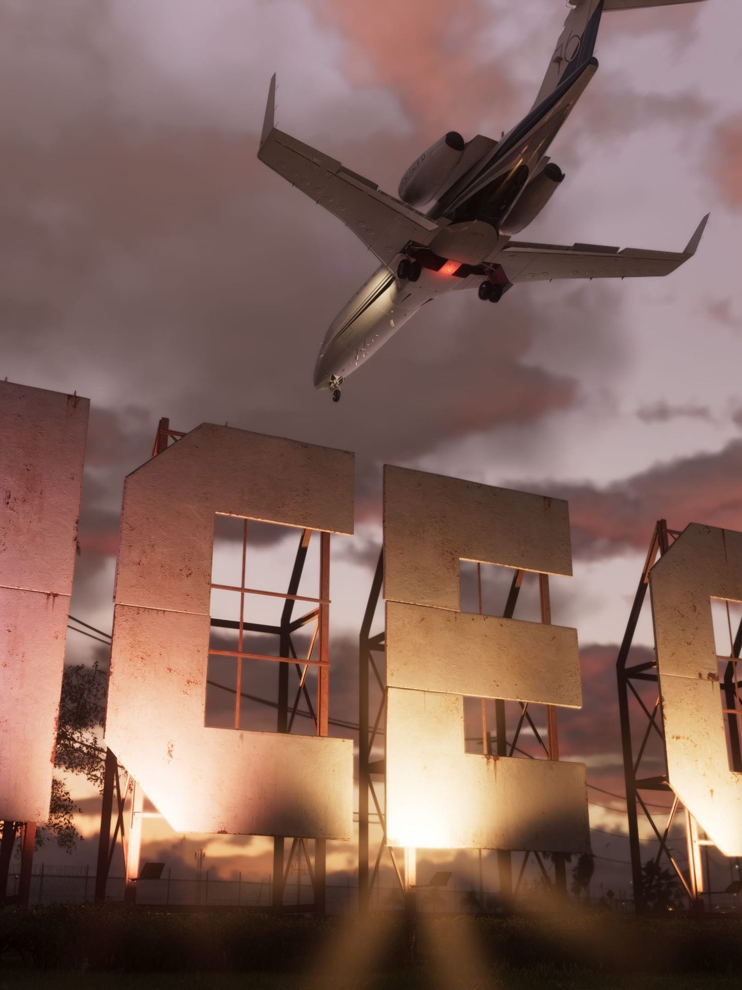 An official screenshot of the Vice City sign in GTA 6