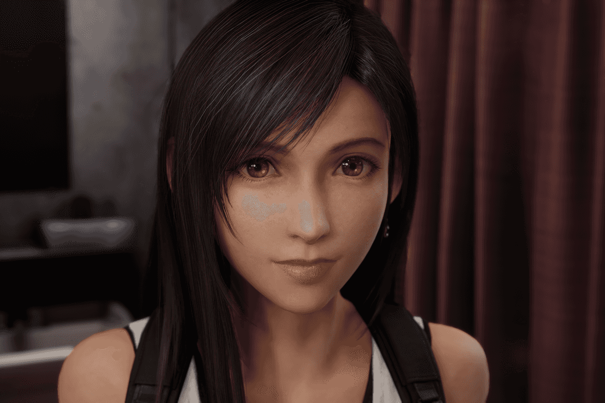 An official screenshot of Tifa in Final Fantasy VII Remake Intergrade
