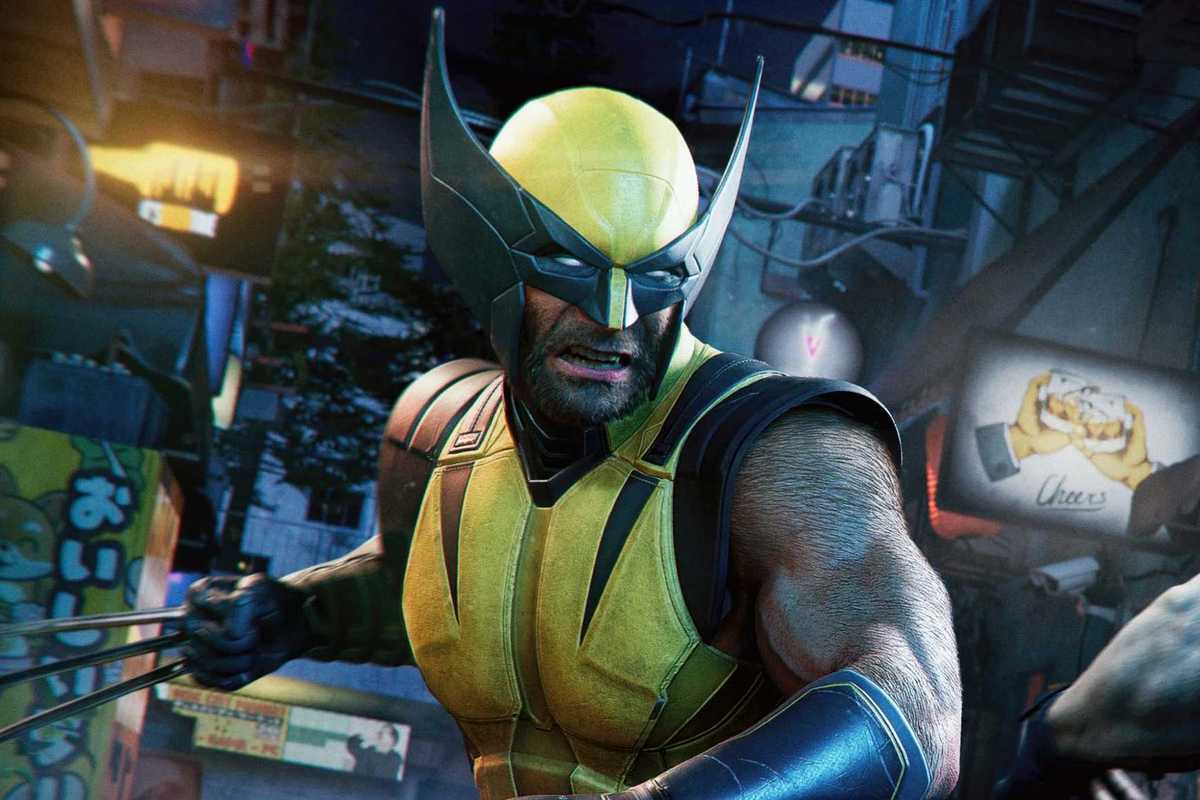 An official screenshot of Wolverine in Marvel's Wolverine