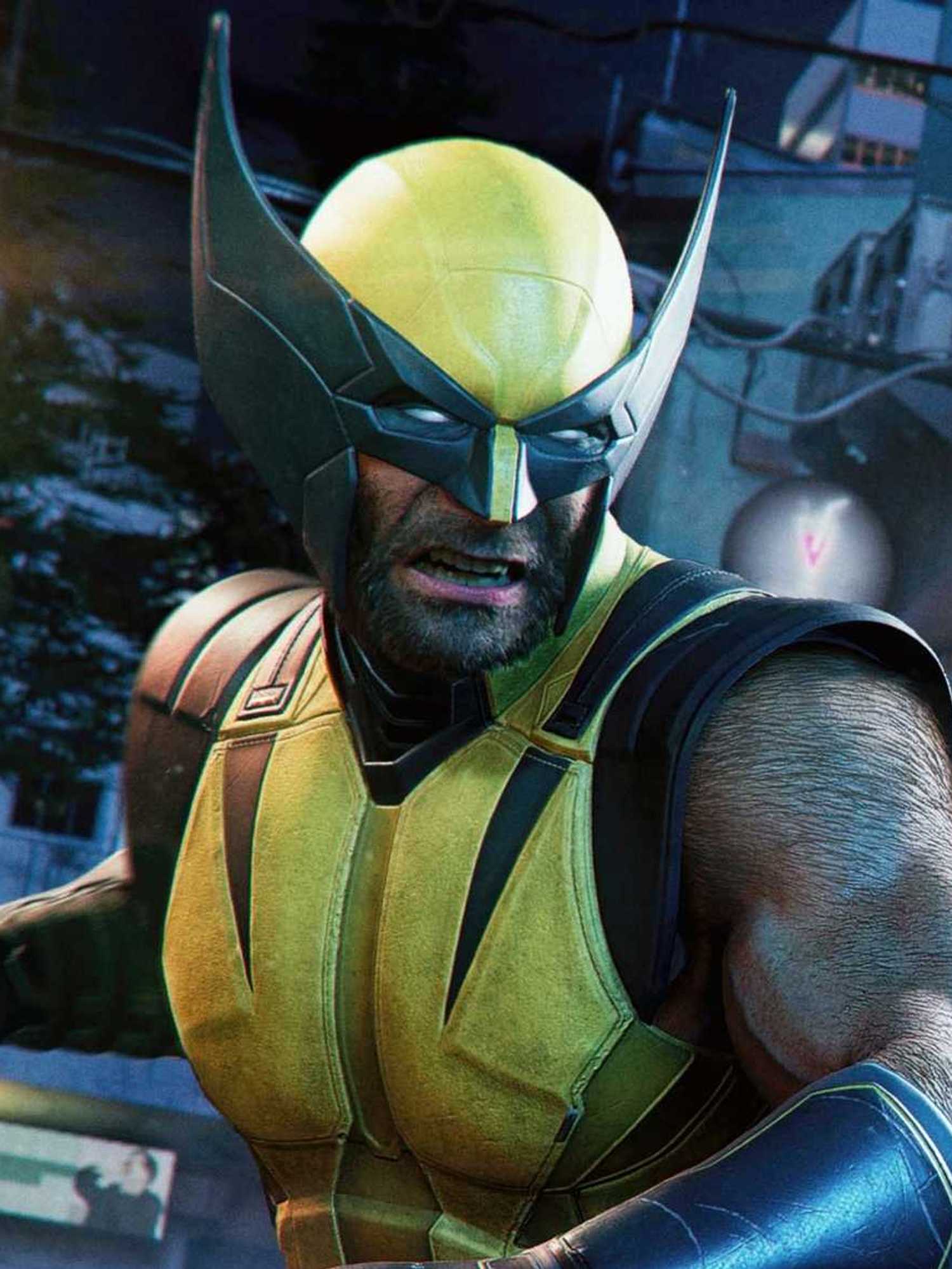 An official screenshot of Wolverine in Marvel's Wolverine