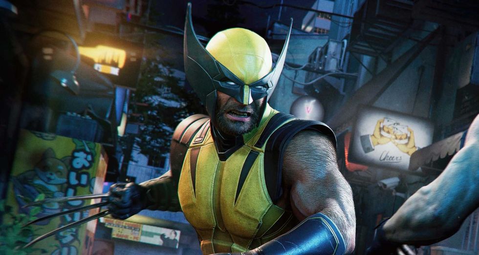 An official screenshot of Wolverine in Marvel's Wolverine