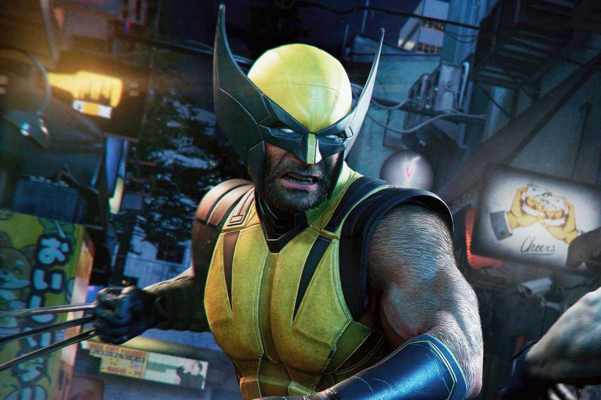 An official screenshot of Wolverine in Marvel's Wolverine