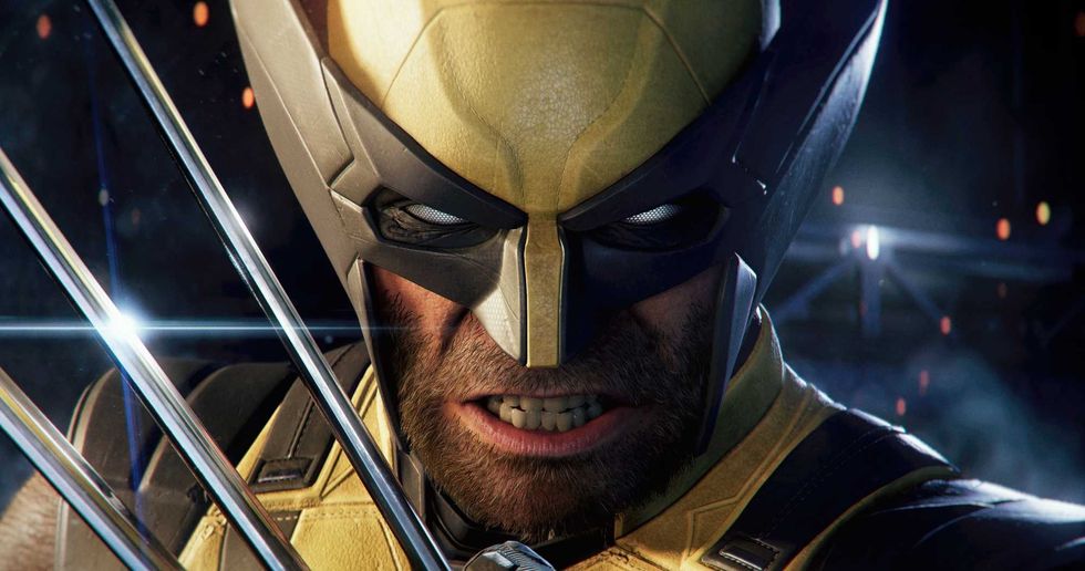 An official screenshot of Wolverine in Marvel's Wolverine
