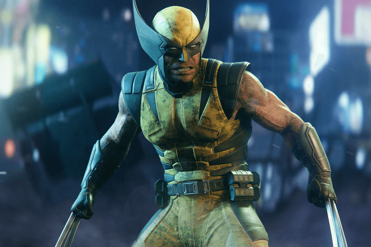 An official screenshot of Wolverine in Marvel's Wolverine