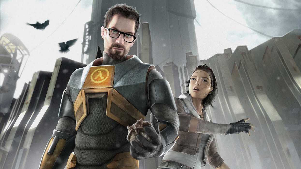 An official wallpaper from Half-Life 2