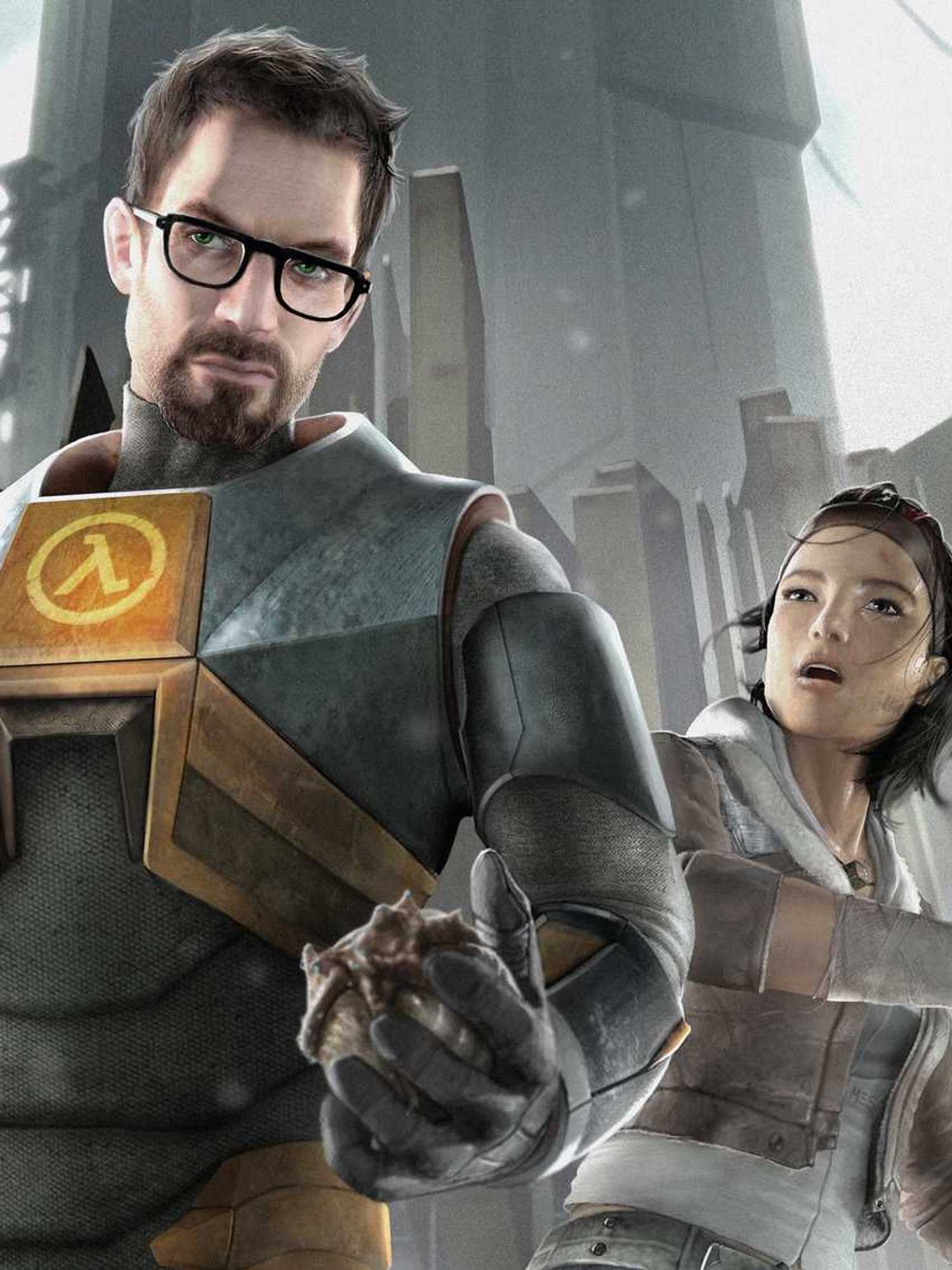 An official wallpaper from Half-Life 2