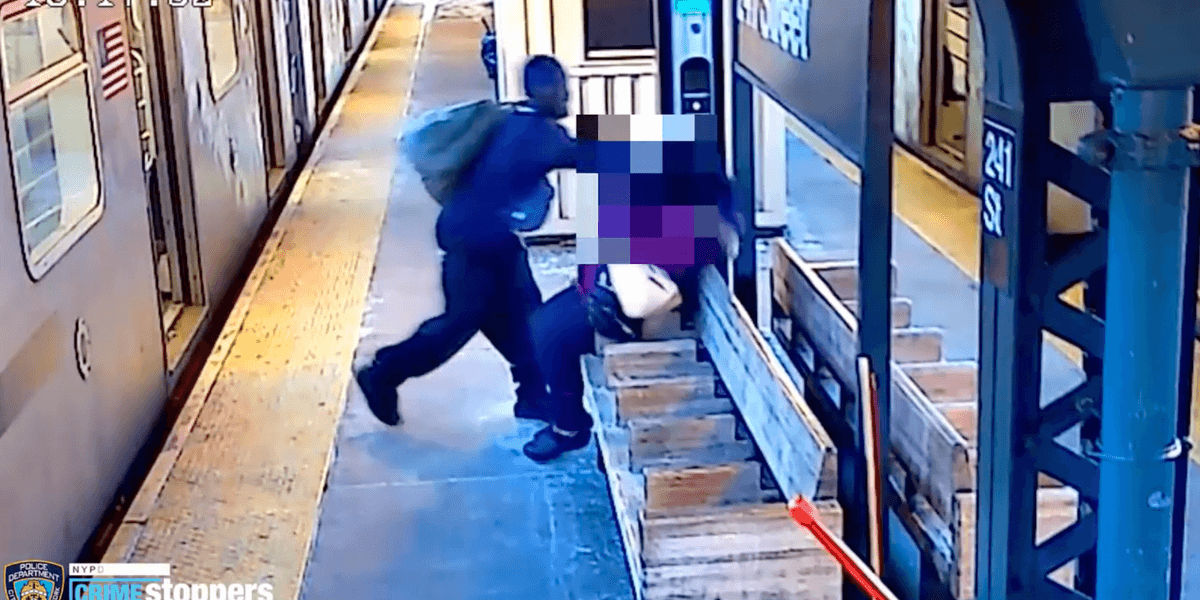 Man pushes bag of human poop into woman's face in disgusting subway ...