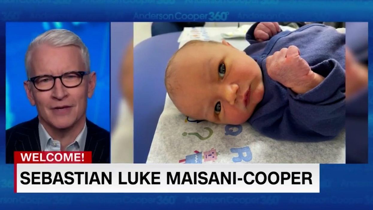 Anderson Cooper walks out mid-show after son's birth