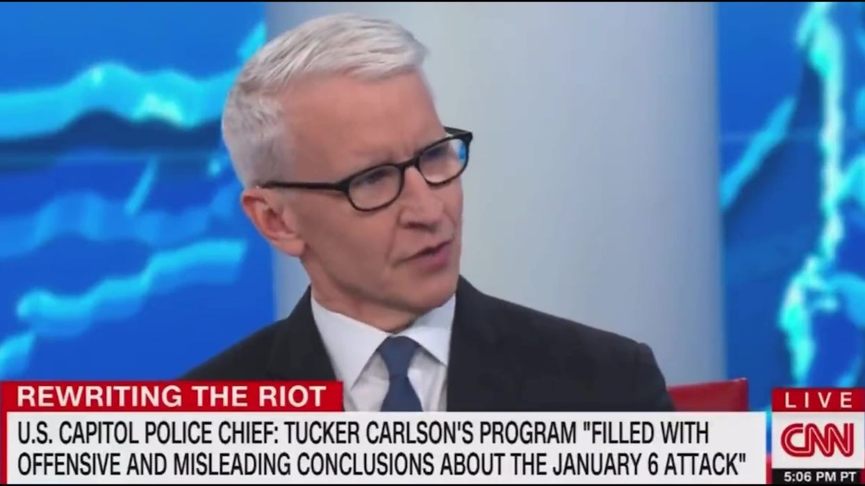Anderson Cooper says Tucker Carlson would have ‘wet his pants’ if he was in Jan 6 mob